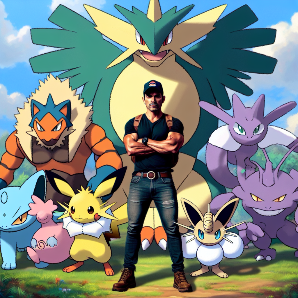 Meet the Power-Packed Pokémon Team and Latinx Trainer