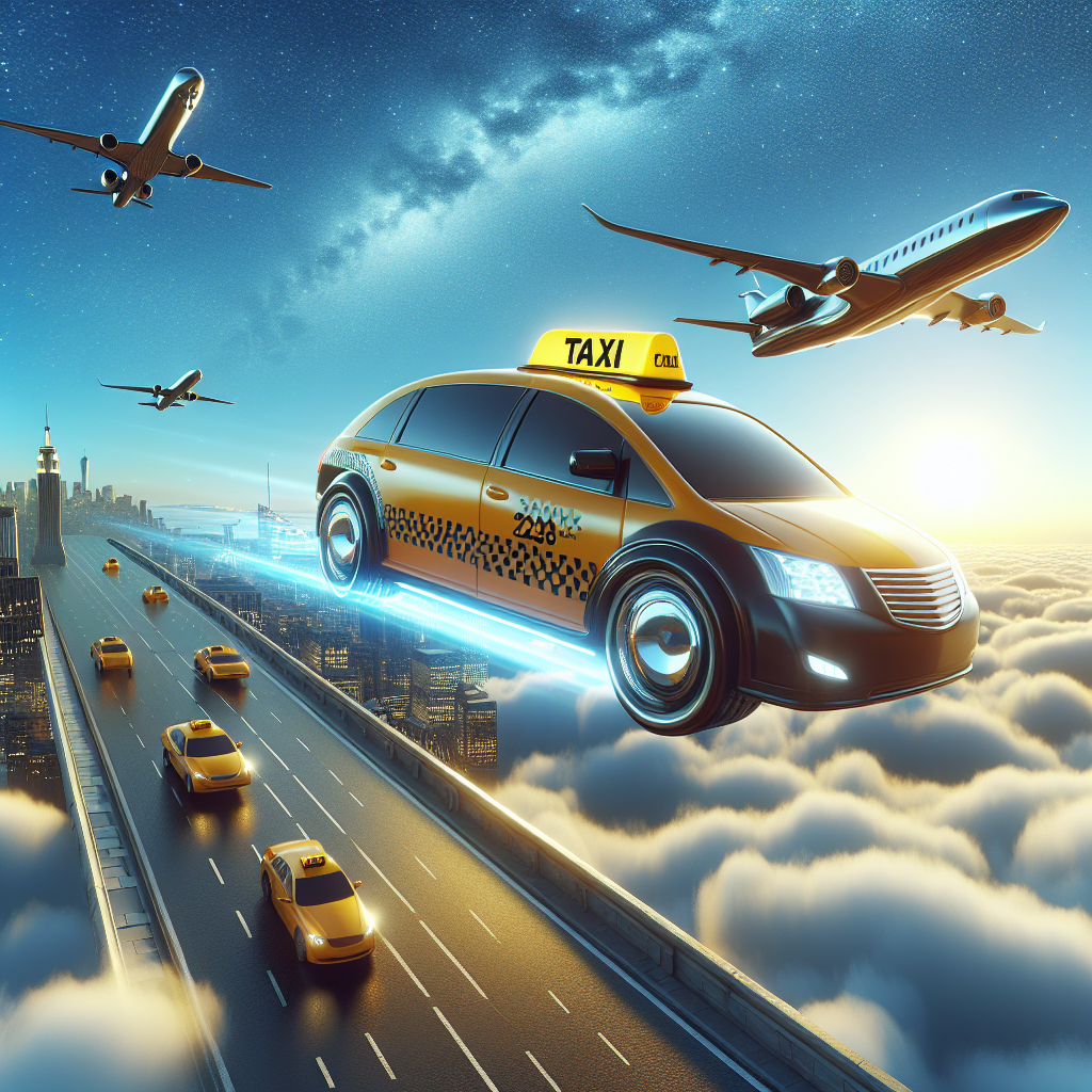 Experience the Future of Transportation: Flying Taxis