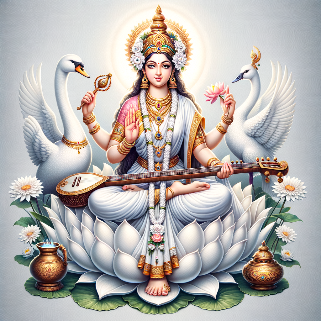 Saraswati: Goddess of Knowledge and Wisdom