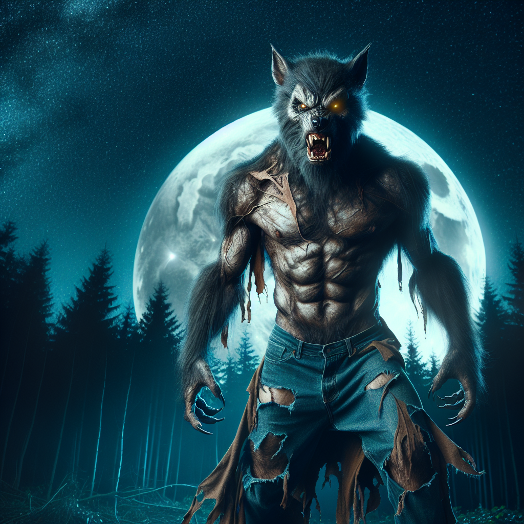 Eerie Werewolf Transformation