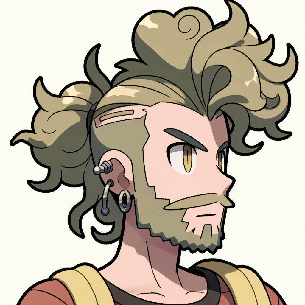 Meet the Hippie Bearded Pokemon Trainer in His 30s