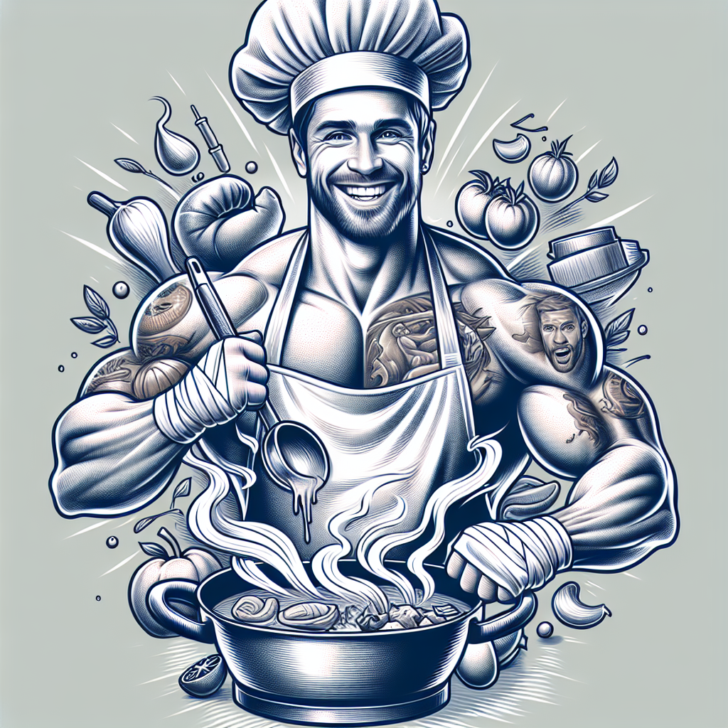 Creative Tattoo Design: Chef Meets Boxing