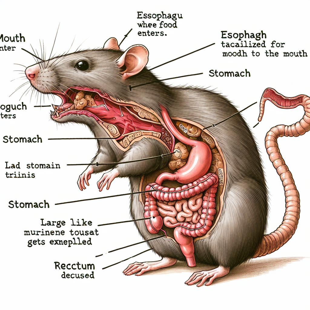 The Essential Role of Rat Digestive System Organs