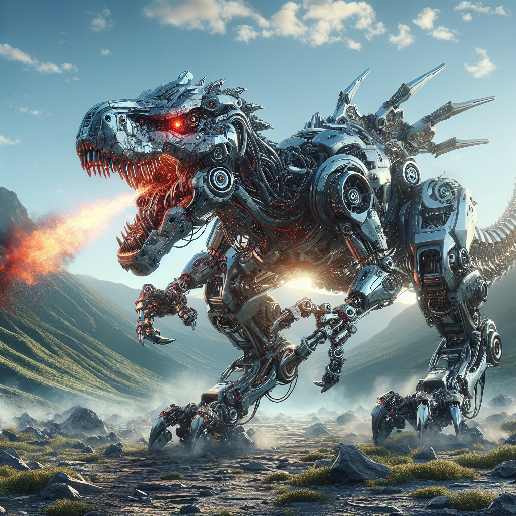 Explore the Mechanized Robot Dinosaur