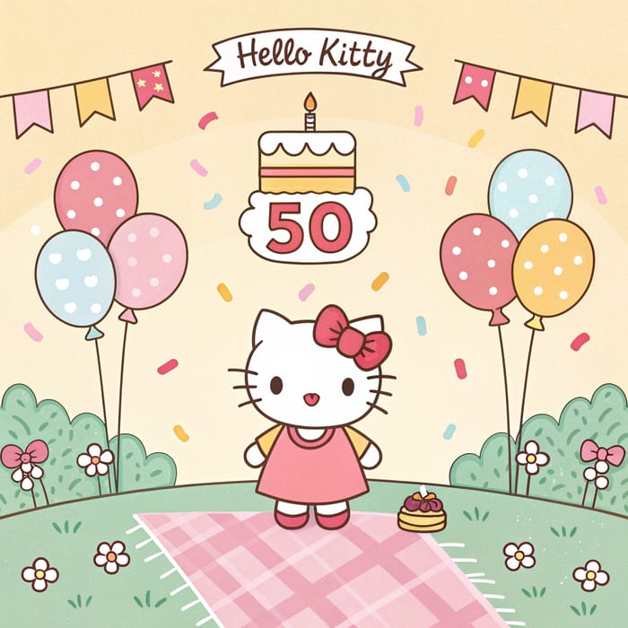 Hello Kitty 50th Anniversary Celebration