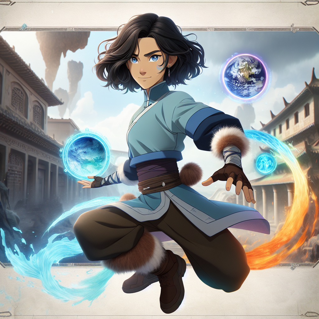 South Asian Martial Artist Avatar Korra