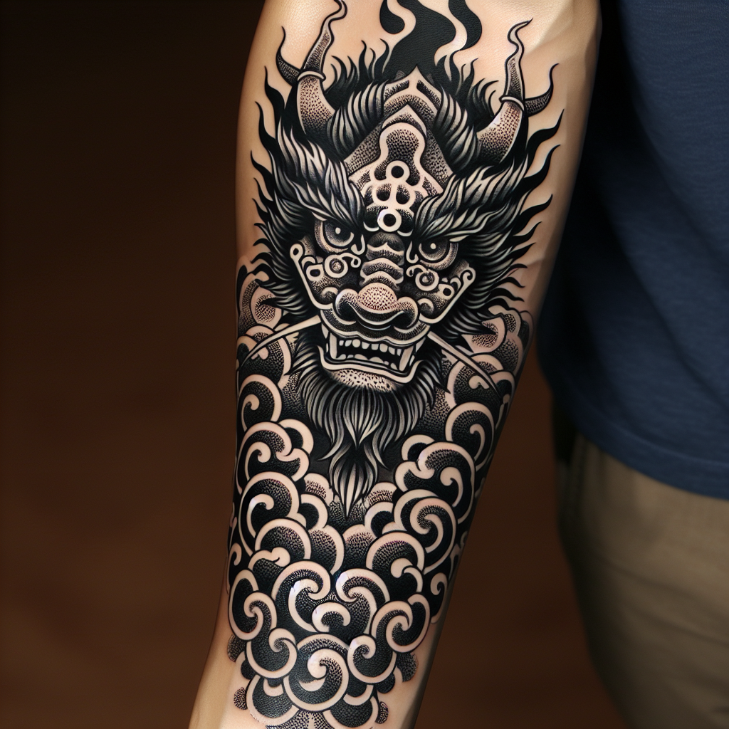 Unique Forearm Tattoo Designs for Taoist Culture Lovers