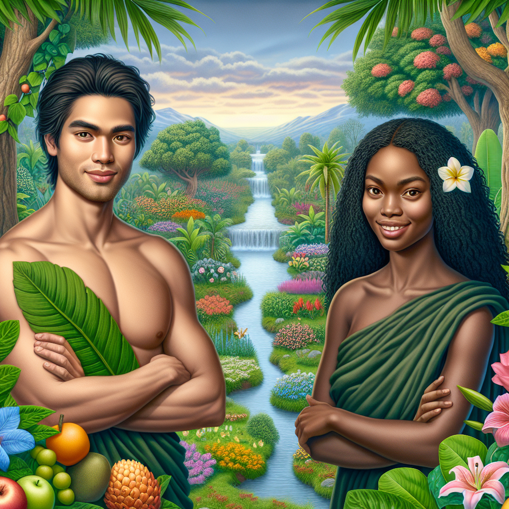 Adam and Eve in the Garden of Eden