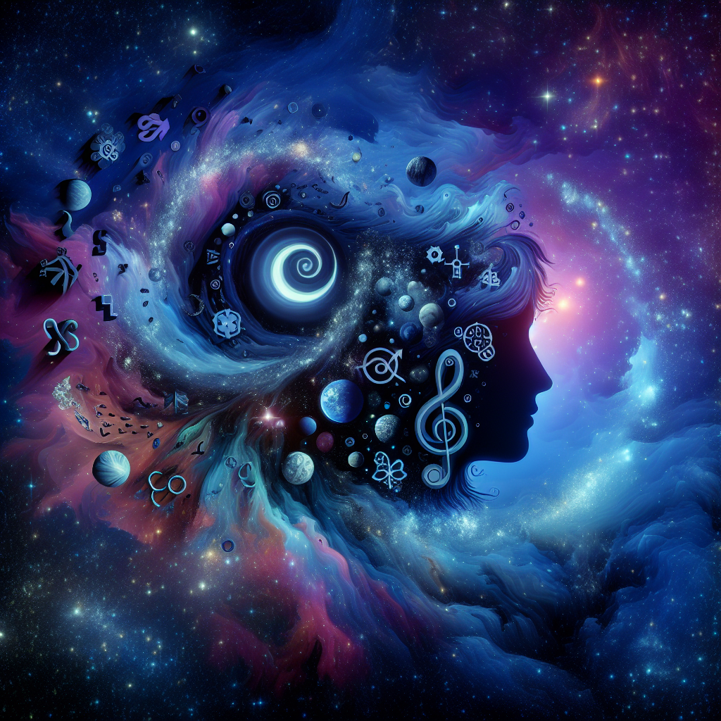 Surreal Cosmic Profile Picture Design