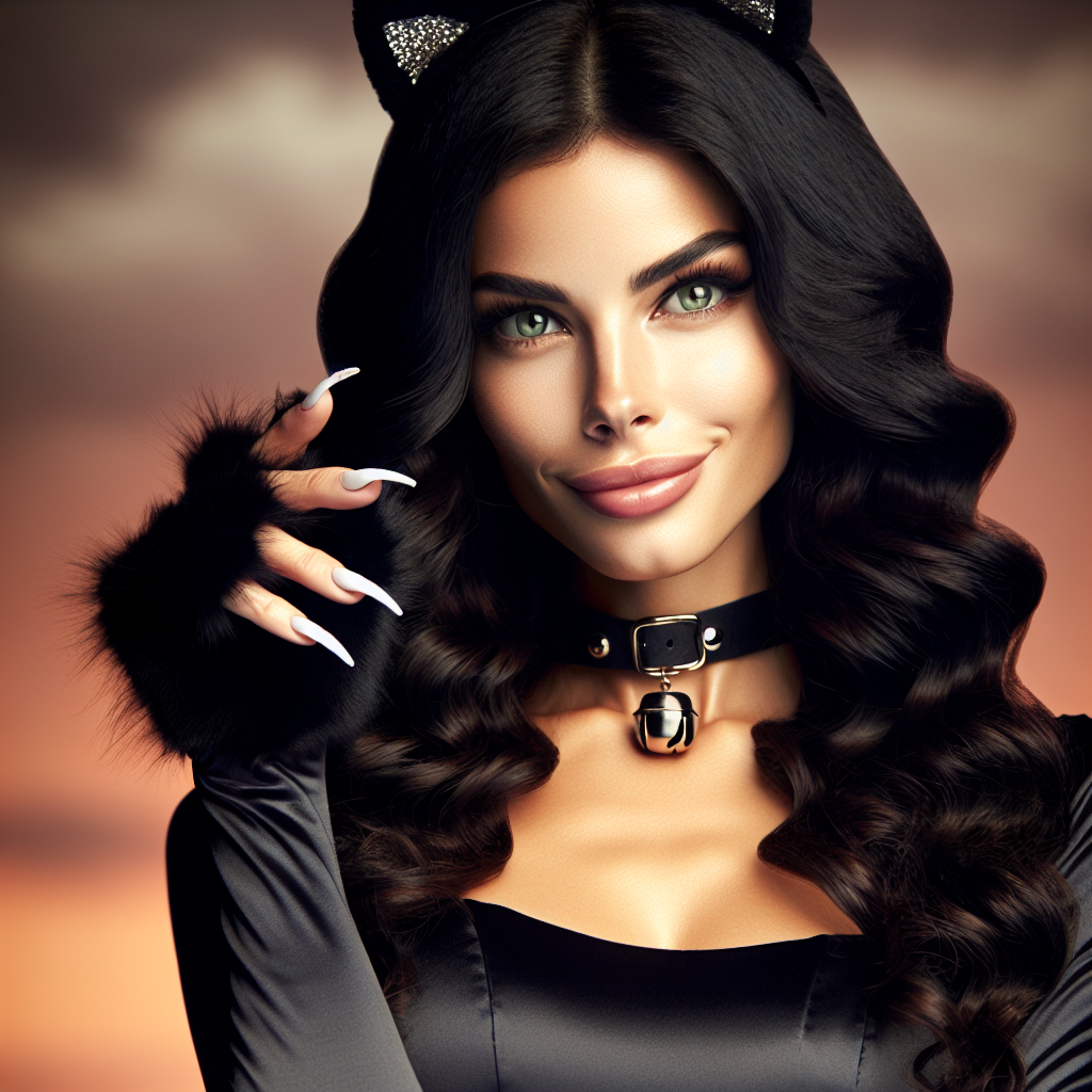 Bella Italian Cat Woman in the Twilight