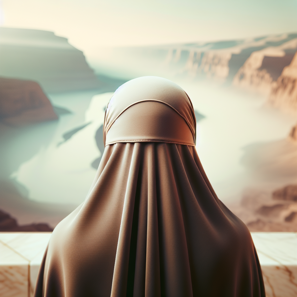 Respectful Image of Covered Muslim Woman