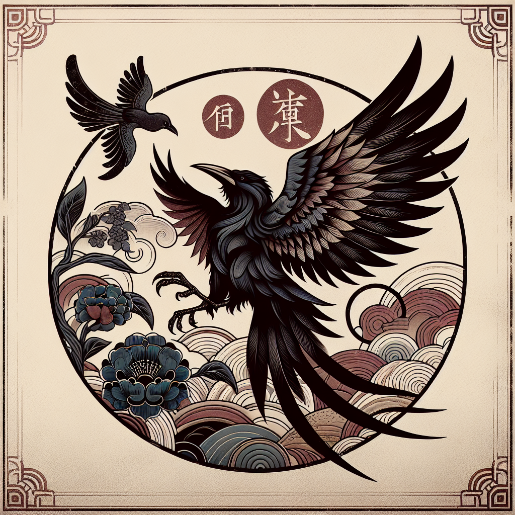 Japanese Art Family Crest Symbolizing Loyalty, Compassion, Betrayal