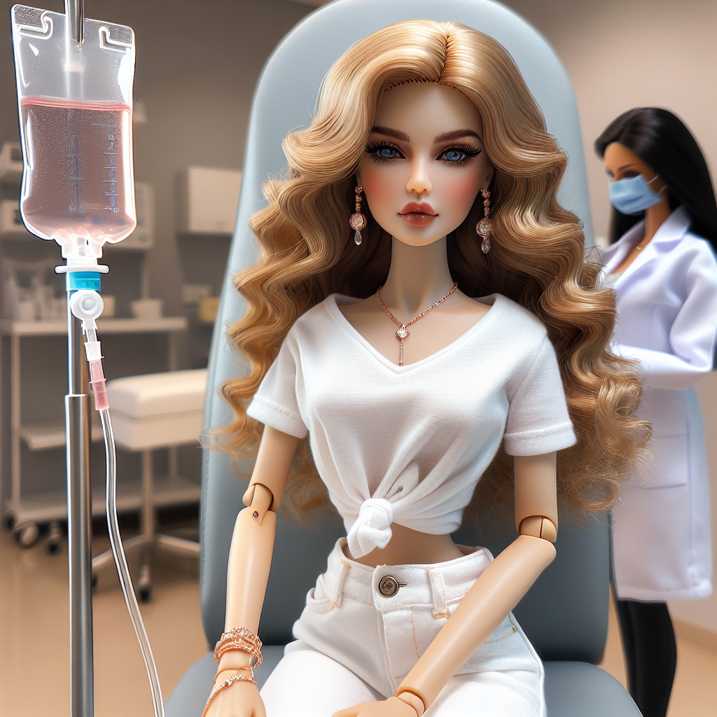 Stunning Caucasian Bratz Dolls in a Medical Clinic