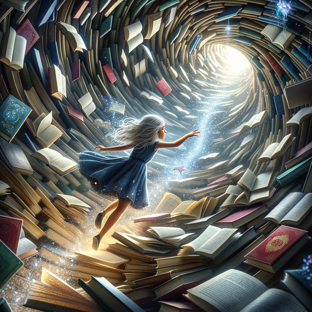 Dive into the Fantasy: A Girl's Adventure in Books