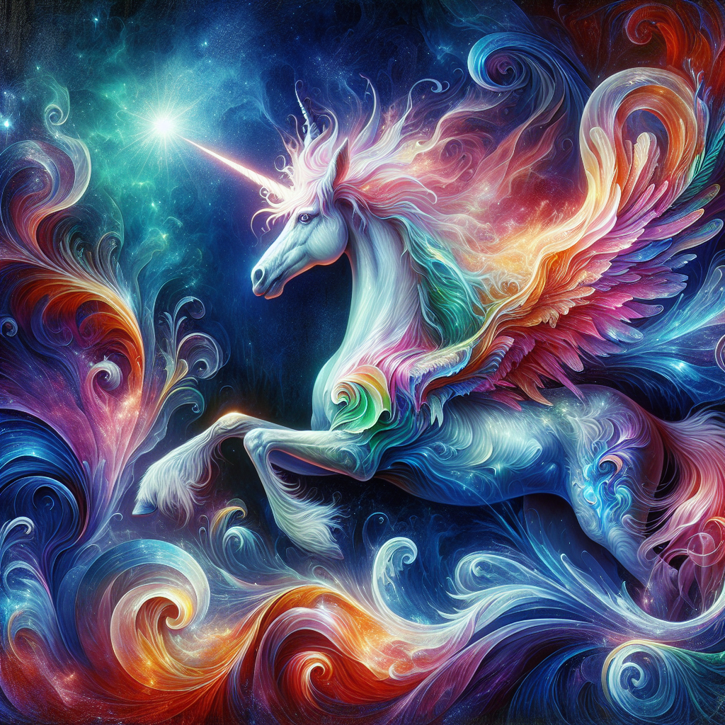 Magnificent Alicorn Fantasy Art