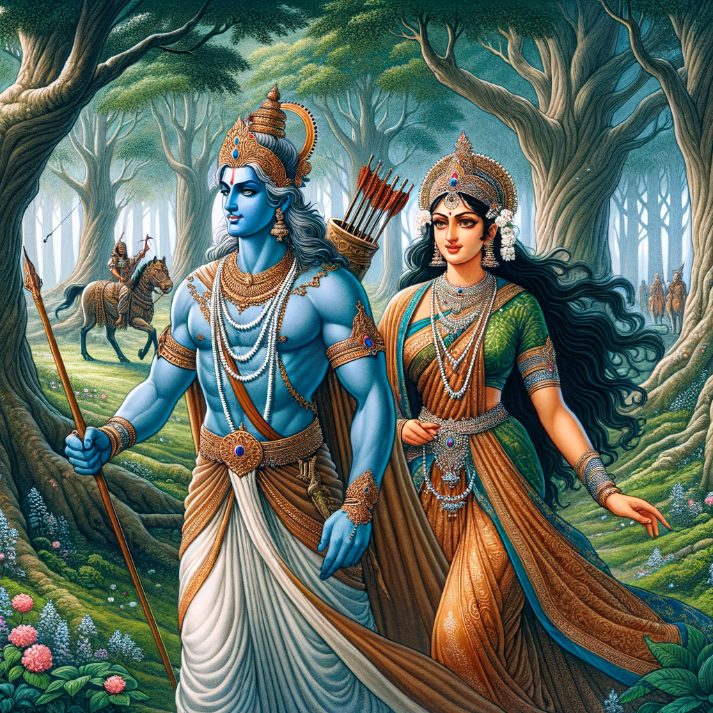 Sita and Rama: Enchanted Forest Walk